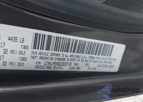 2014 Jeep Patriot Altitude z USA, uszkodzony, nr VIN 1C4NJPBA6ED928168